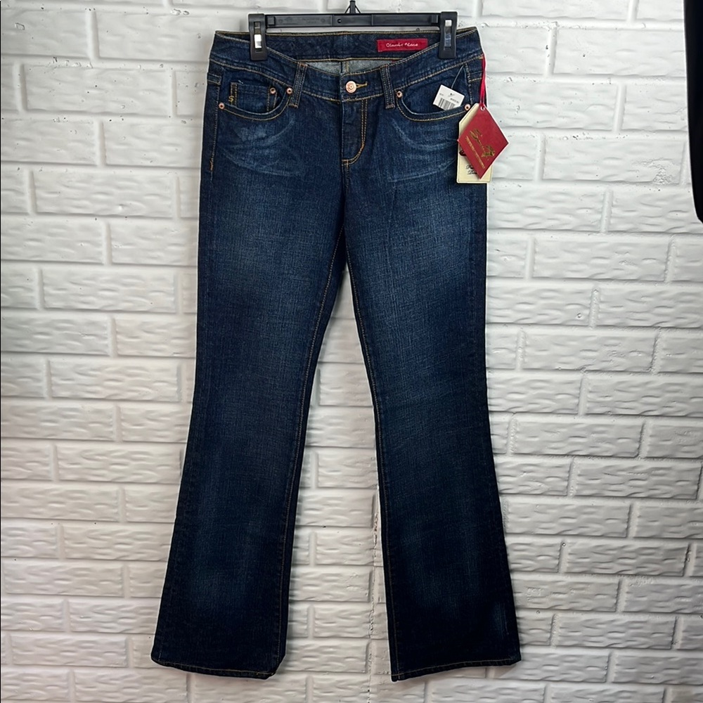 SEVEN7 JEANS CLASSIC FLARE MID RISE PREMIUM DENIM SIZE 27 NWT